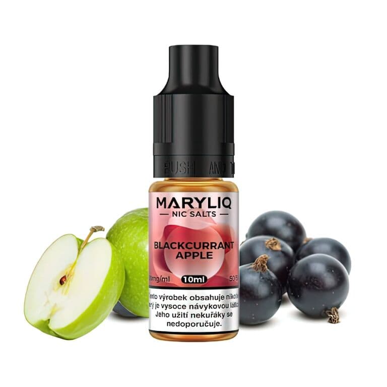 Maryliq Salt e-liquid Blackcurrant Apple Salt e-liquidy - hlavní obrázek