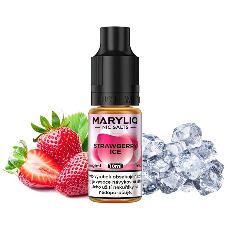 Maryliq Salt e-liquid Strawberry ICE Salt e-liquidy - hlavní obrázek