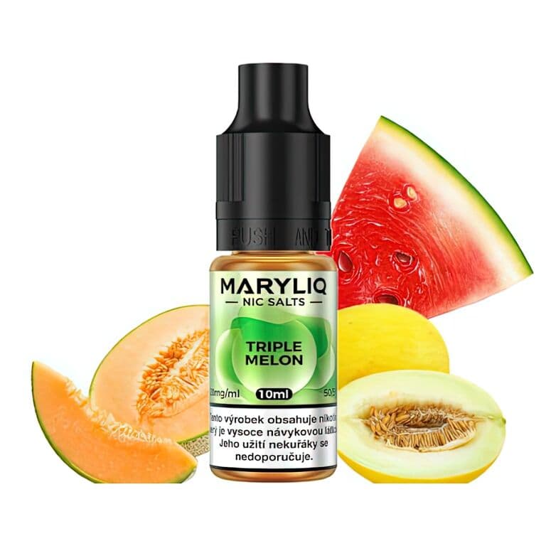 Maryliq Salt e-liquid Triple Melon Salt e-liquidy - hlavní obrázek