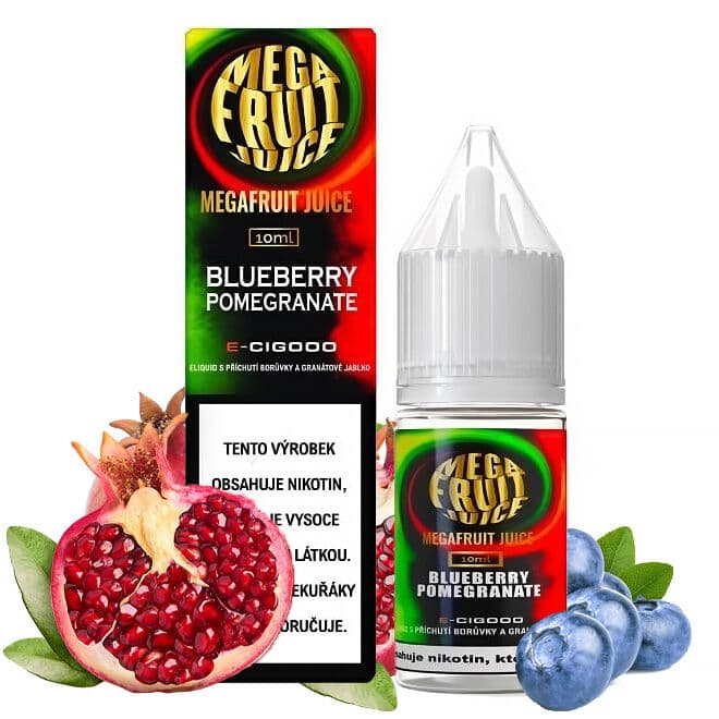 Megafruit Juice Blueberry Pomegranade Ovocné e-liquidy - hlavní obrázek