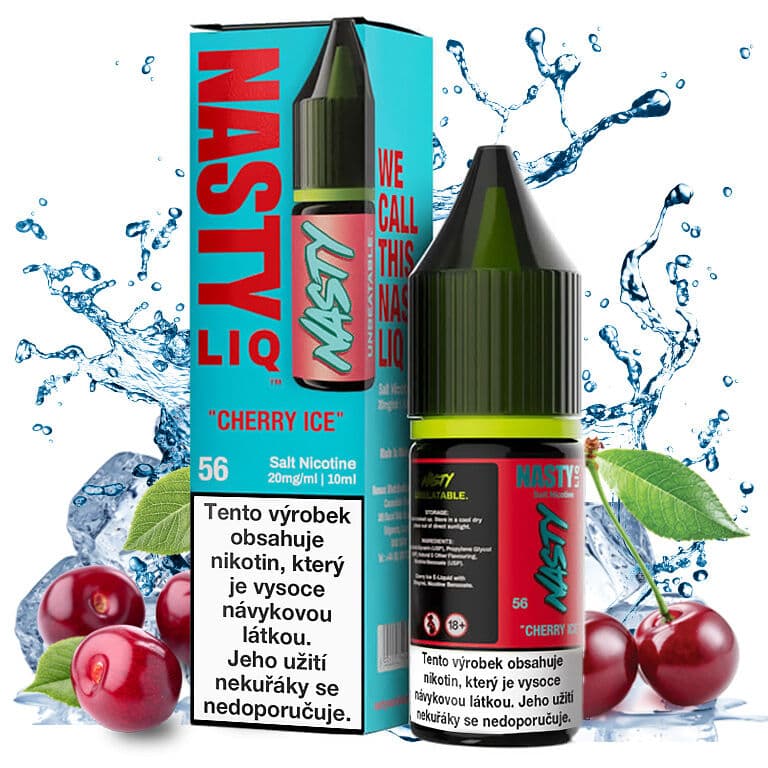 Nasty LIQ Salt e-liquid Cherry ICE Salt e-liquidy - hlavní obrázek