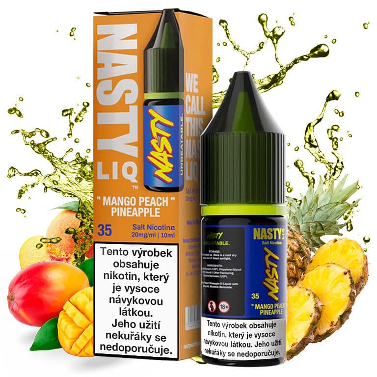 Nasty LIQ Salt e-liquid Mango Peach Pineapple Salt e-liquidy - hlavní obrázek