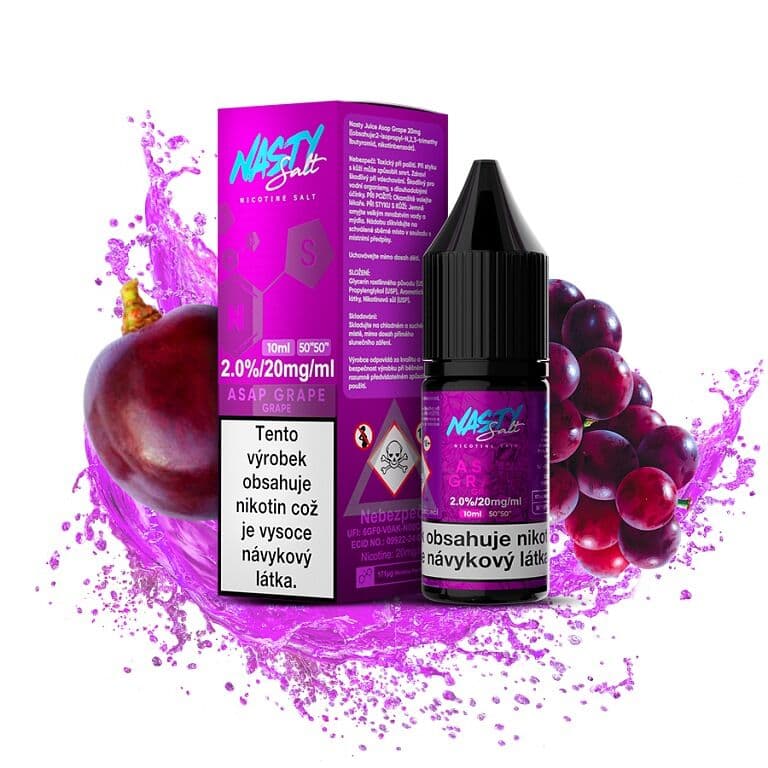 Nasty Salt Asap Grape Salt e-liquidy - hlavní obrázek