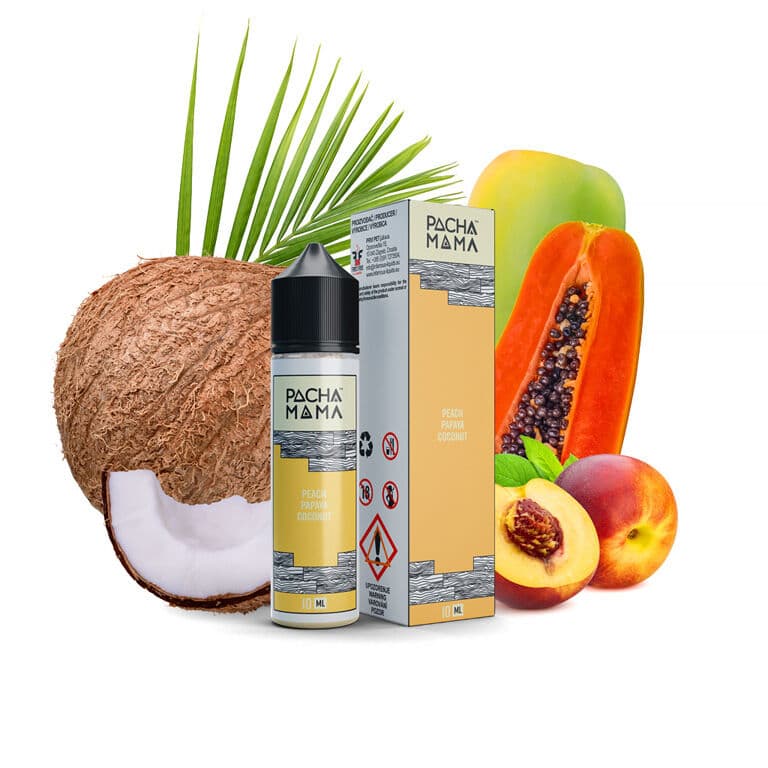 Pacha Mama S&V Peach Papaya Coconut Příchutě - hlavní obrázek