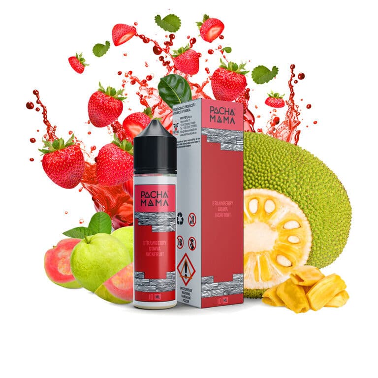 Pacha Mama S&V Strawberry Guava Jackfruit Příchutě - hlavní obrázek