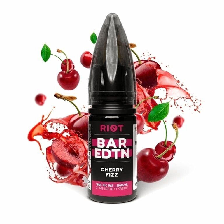 Riot BAR EDTN Salt e-liquid Cherry Fizz Salt e-liquidy - hlavní obrázek