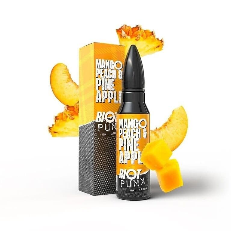 Riot PUNX S&V Mango, Broskev & Ananas Příchutě - hlavní obrázek