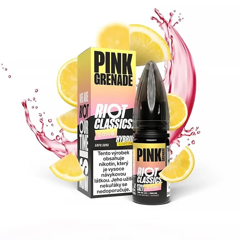 Riot SALT Hybrid Pink Grenade Salt e-liquidy - hlavní obrázek