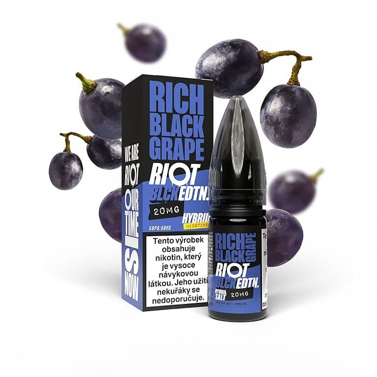 Riot SALT Hybrid Rich Black Grape Salt e-liquidy - hlavní obrázek