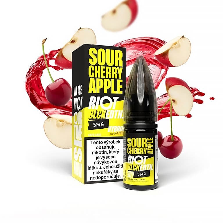 Riot SALT Hybrid Sour Cherry & Apple Salt e-liquidy - hlavní obrázek
