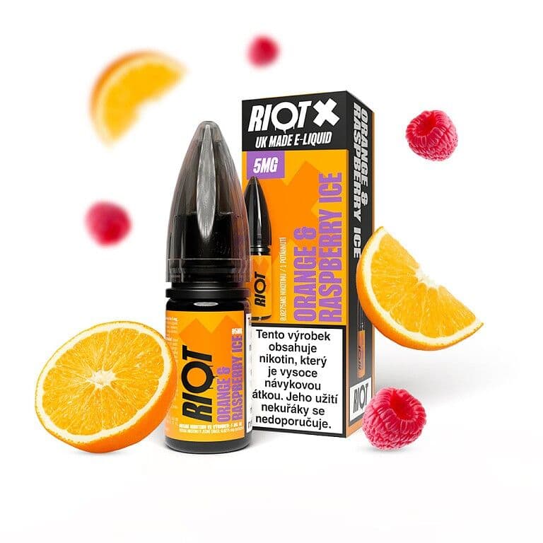 Riot X Salt Orange & Raspberry ICE 5mg
