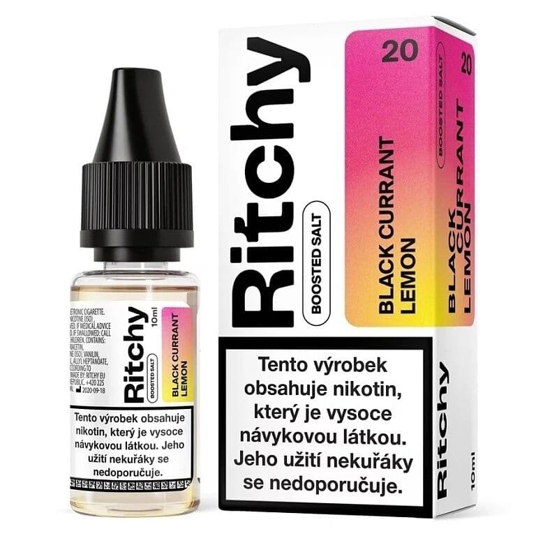 Ritchy Salt Black Currant Lemon Salt e-liquidy - hlavní obrázek