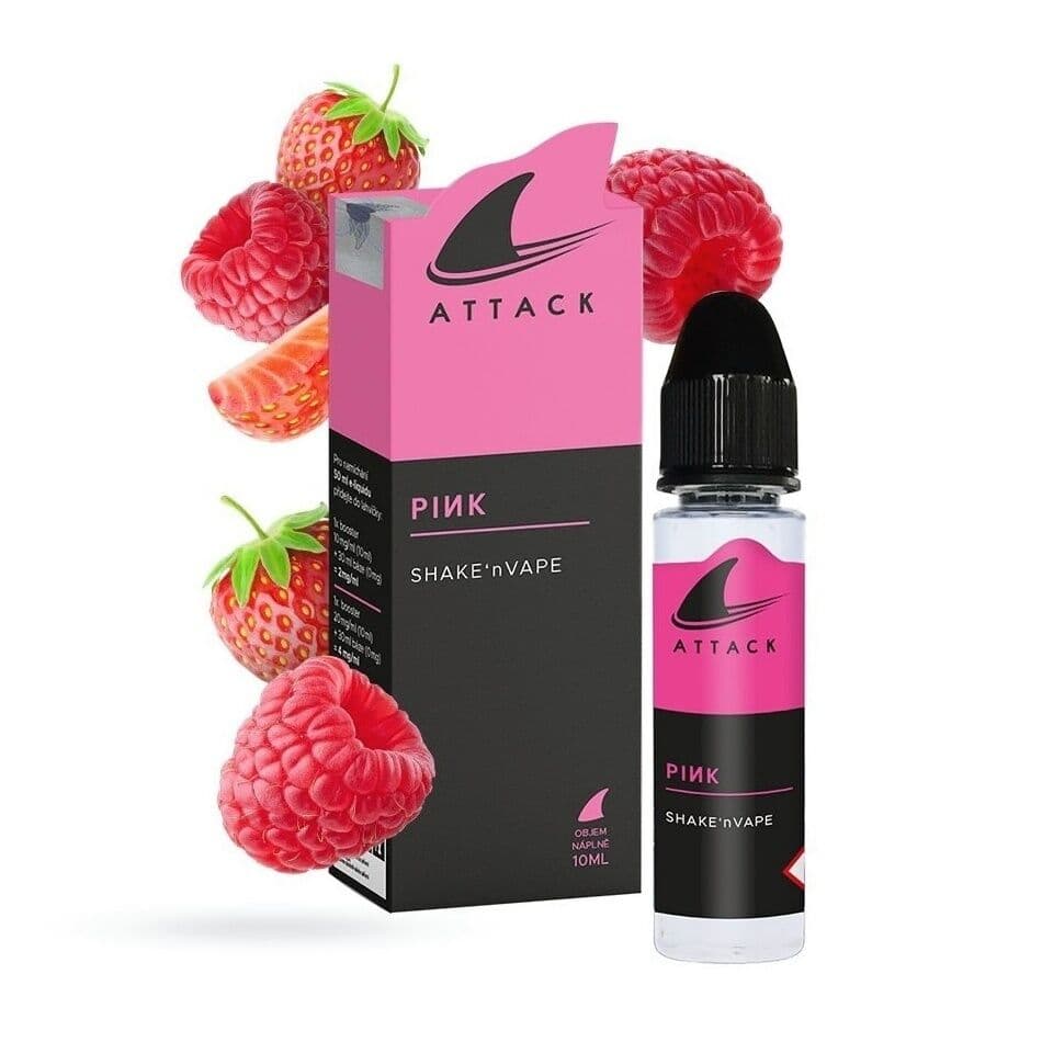 Shark Attack-Shake'n'Vape Pink Příchutě - hlavní obrázek