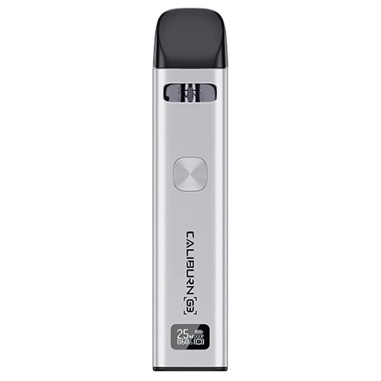 Uwell Caliburn G3 Pod Kit 900mAh Silver Elektronické cigarety - hlavní obrázek