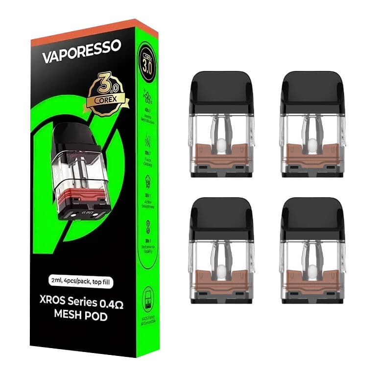 Vaporesso Xros COREX 3.0 Pod Cartridge 0,4ohm 2ml 4ks