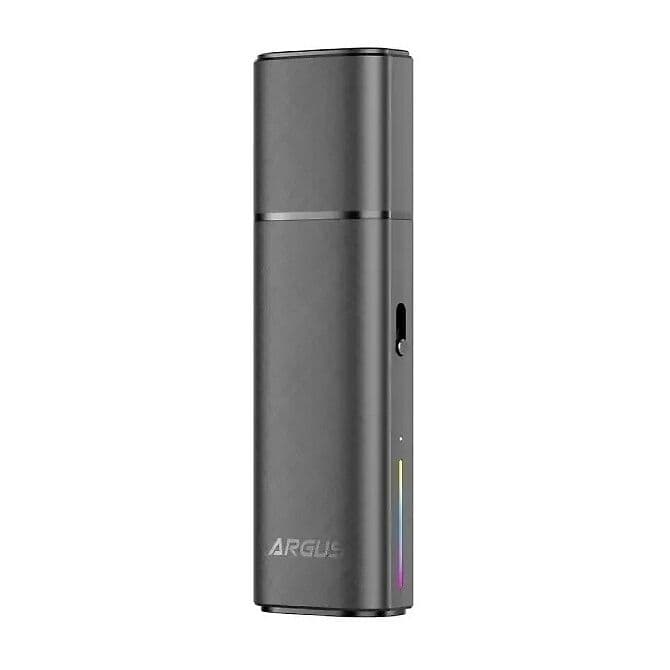 Voopoo Argus Klyc v šedé barvě s moderním matným povrchem a diskrétní LED signalizací