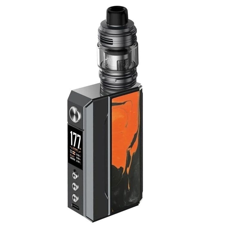 VOOPOO Drag 4 Full Kit Grip s Uforce L Tank 177W Gunmetal Tropical Orange Klasické gripy a mody - hlavní obrázek