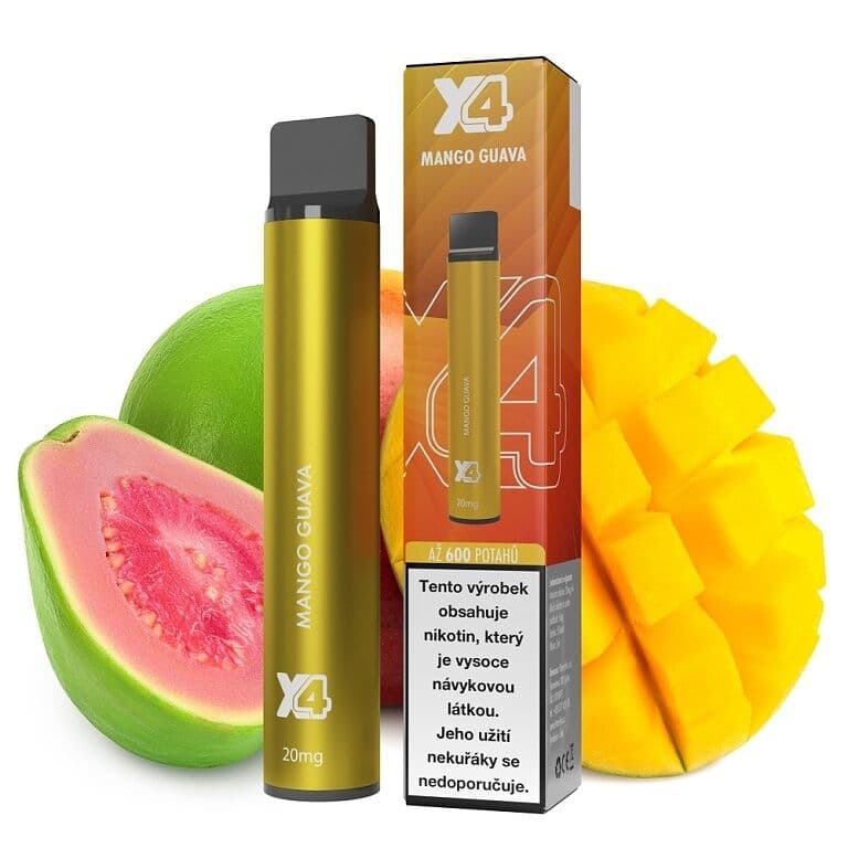 X4 Bar Mango Guava Elektronické cigarety - hlavní obrázek
