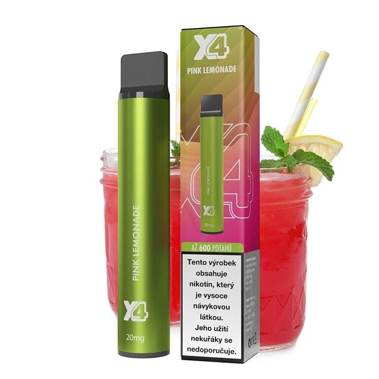 X4 Bar Pink Lemonade Elektronické cigarety - hlavní obrázek