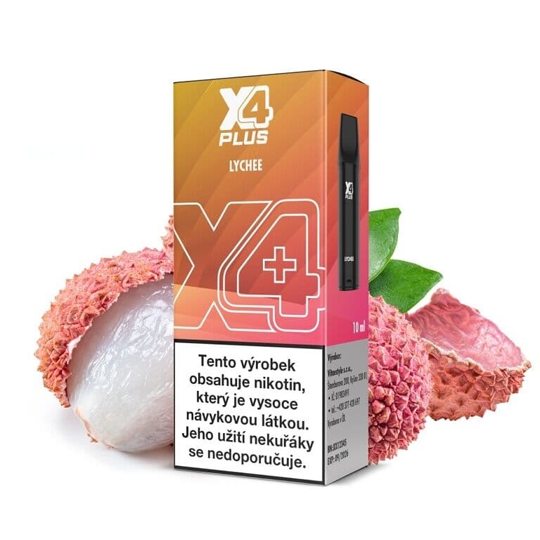 X4 Plus Pod Cartridge Lychee Elektronické cigarety - hlavní obrázek
