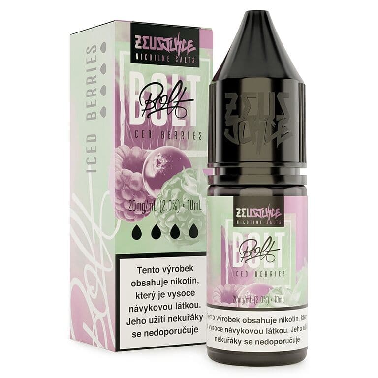 Zeus Juice BOLT Salt E-liquid Iced Berries Salt e-liquidy - hlavní obrázek
